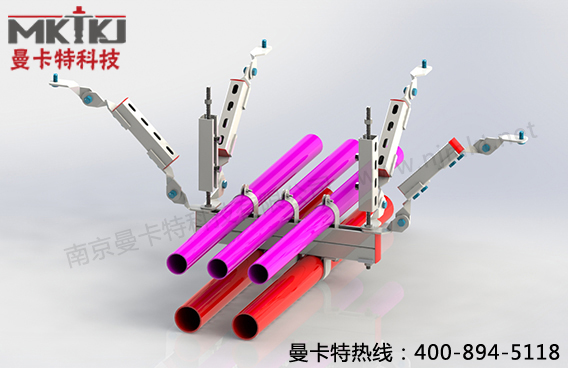 曼卡特抗震支架，用質量守護設備安全
