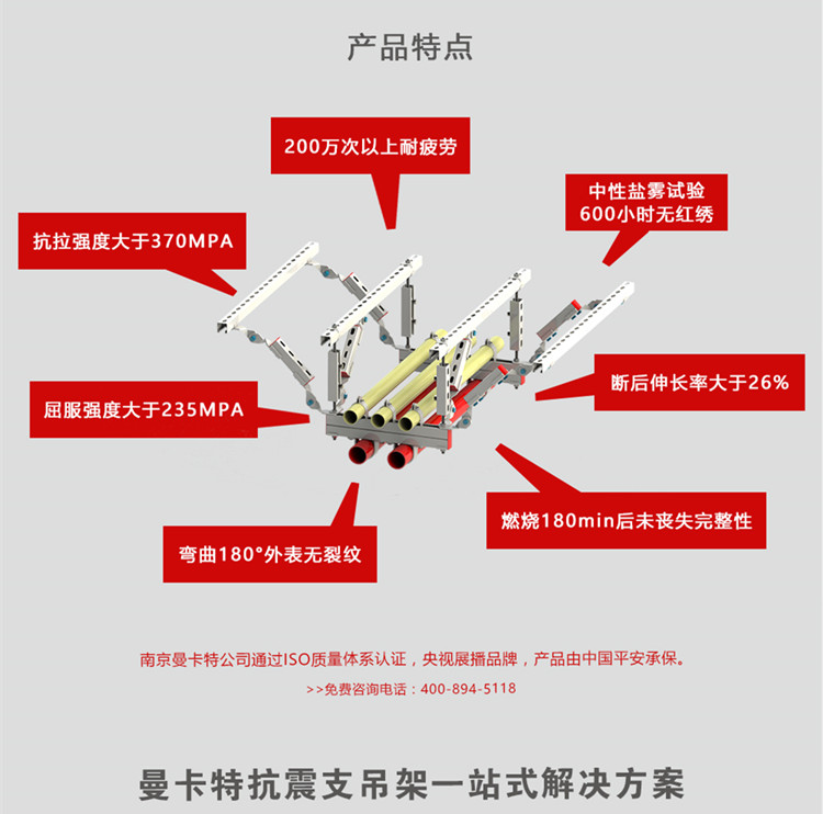 抗震支吊架，選擇南京曼卡特